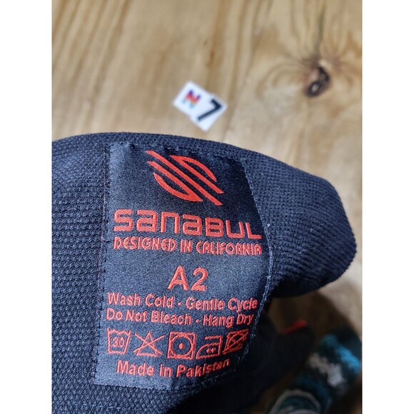 Sanabul Essential Jiu Jitsu Gi Kimono MMA Martial Arts Uniform Mens A2 Black @N7 - Picture 7 of 7